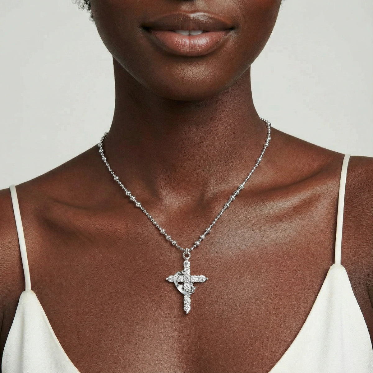 Divine Grace Cross Necklace