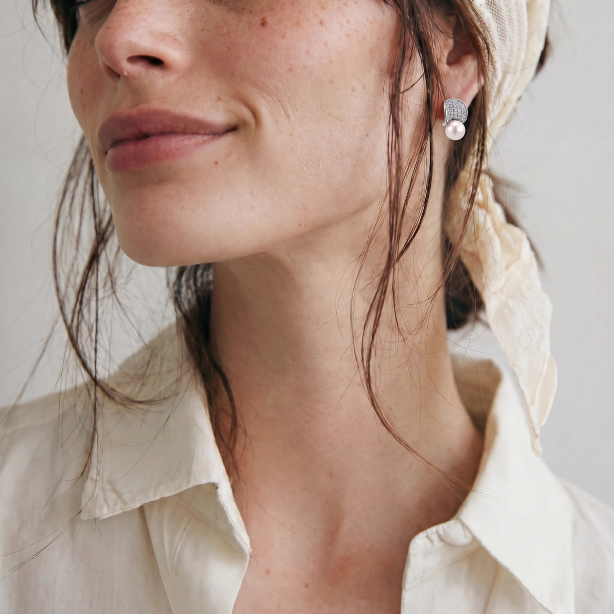 Petal Pearl Studs